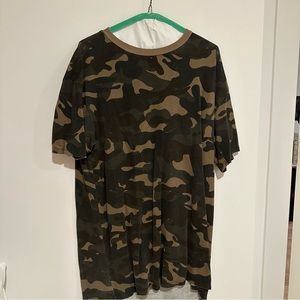 ✨ Bershka Camo T-shirt Dress ✨